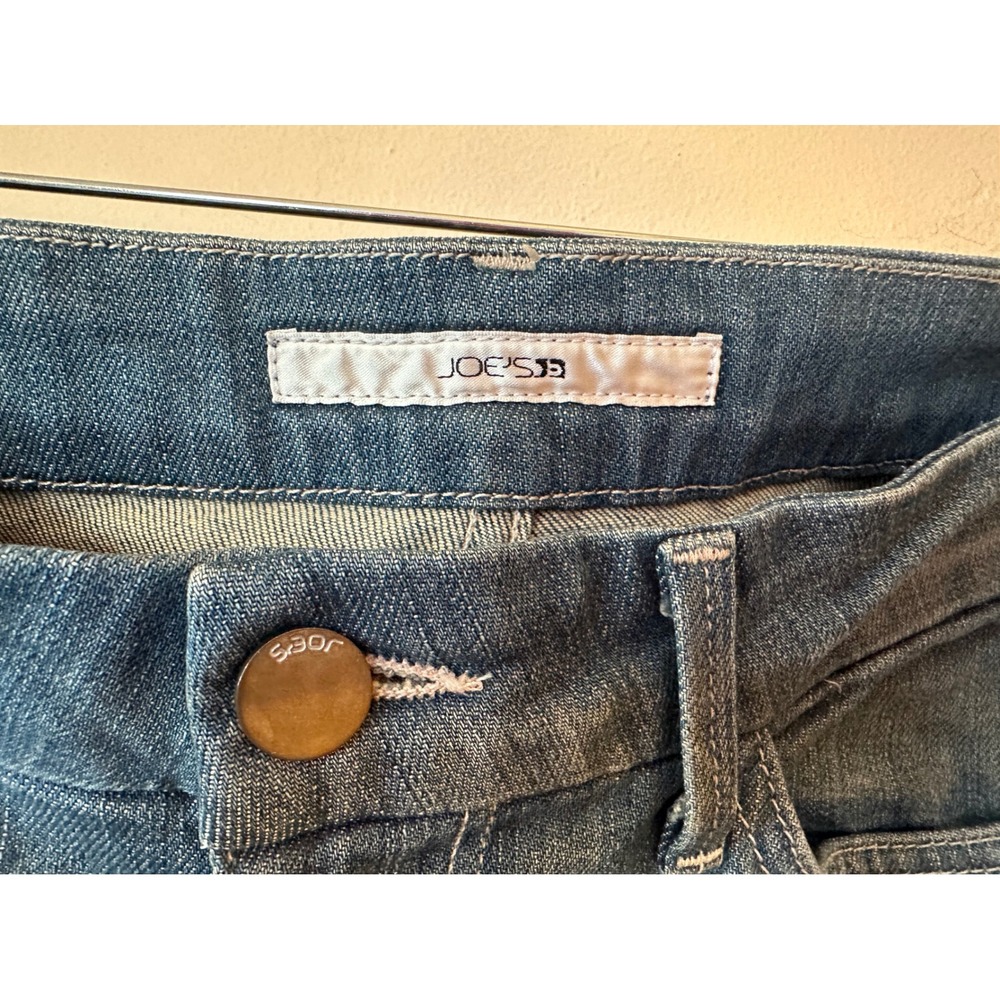 Joes Jeans Muse Flare Leg Blue Denim Jeans Denueve Wash Size 32 AXVE5790 - Picture 2 of 14